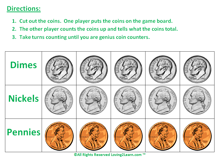 Super Subjects Mighty Math Measurement Money Counting Pennies 